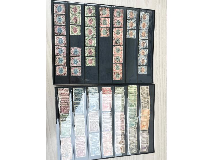$10 only has 9 stamps. A nice group. VF-F.